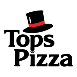 Tops Pizza Ardwick Manchester logo.